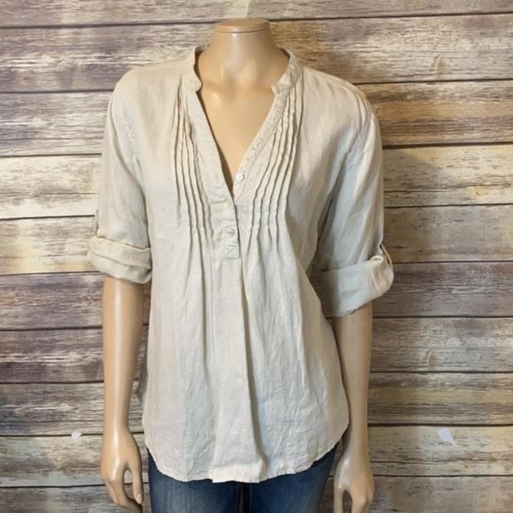 Marvin Linen Top